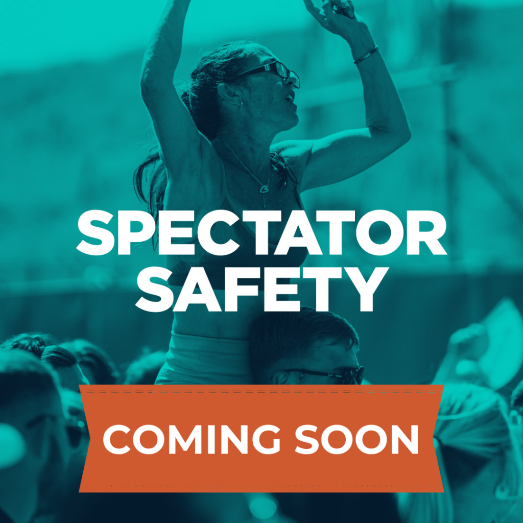 Spectator safety raw training security